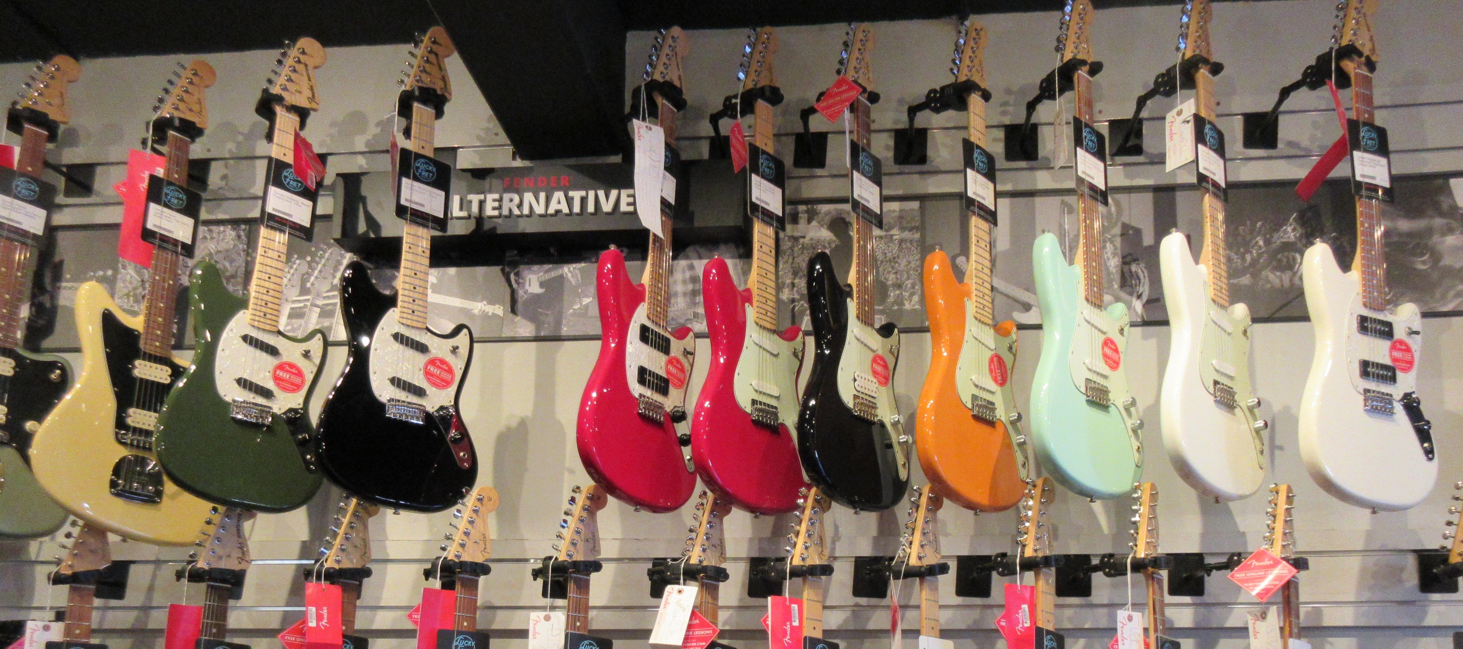 Tienda de guitarras